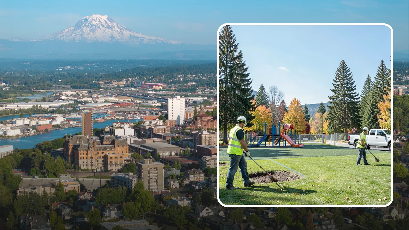 Park Landscape Maintenance in Tacoma, Pierce County, WA - Full-service upkeep of public park grounds so open spaces stay safe, clean, and welcoming for residents year-round.