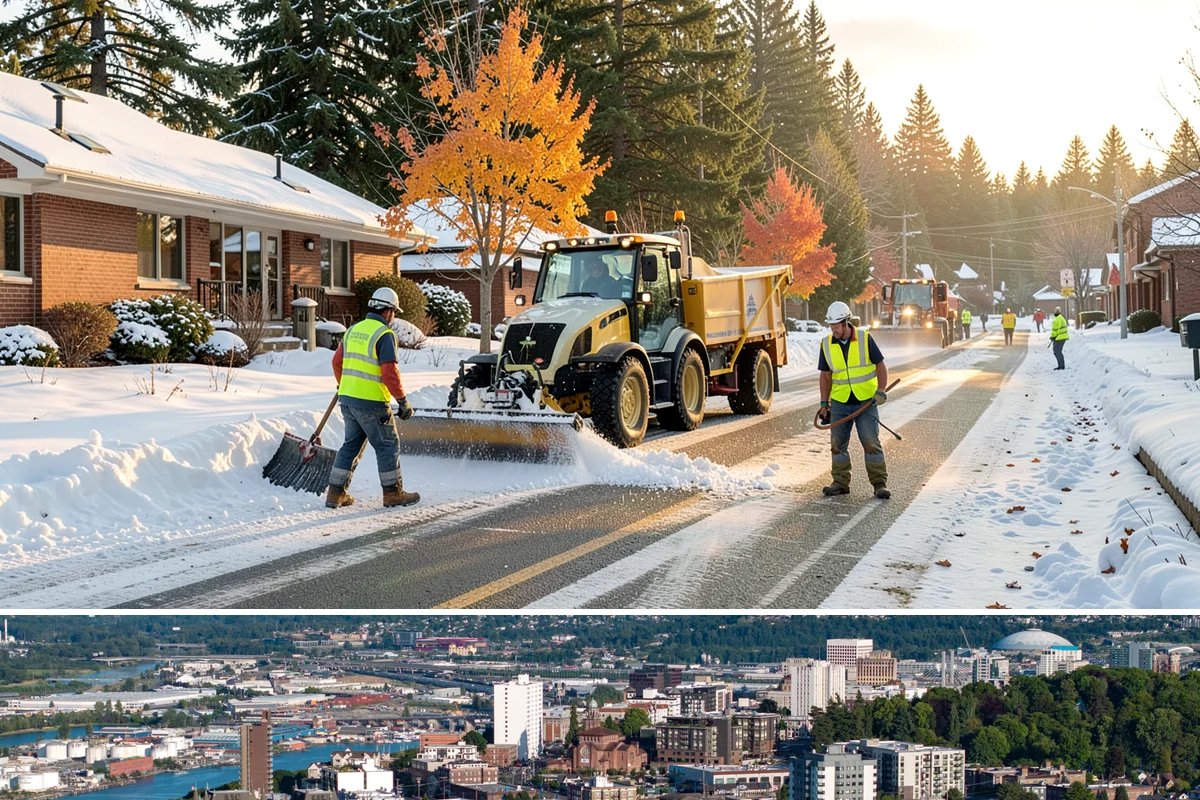 Park Landscape Maintenance in Tacoma, Pierce County, WA - Peak mowing and bed care span spring through early fall, while wet-season work shifts to leaf cleanup, drainage clearing, and...