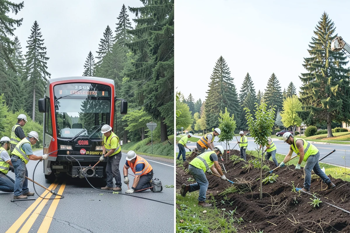 Park Landscape Maintenance in Wilkeson, Pierce County, WA - Map each park zone and set turf, bed, and pathway standards
