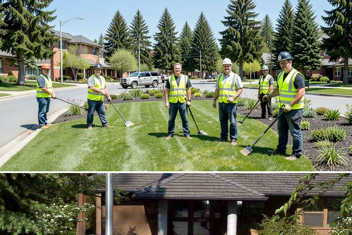 Park Landscape Maintenance in Yarrow Point, King County, WA - Peak mowing and bed care span spring through early fall, while wet-season work shifts to leaf cleanup, drainage clearing, and...