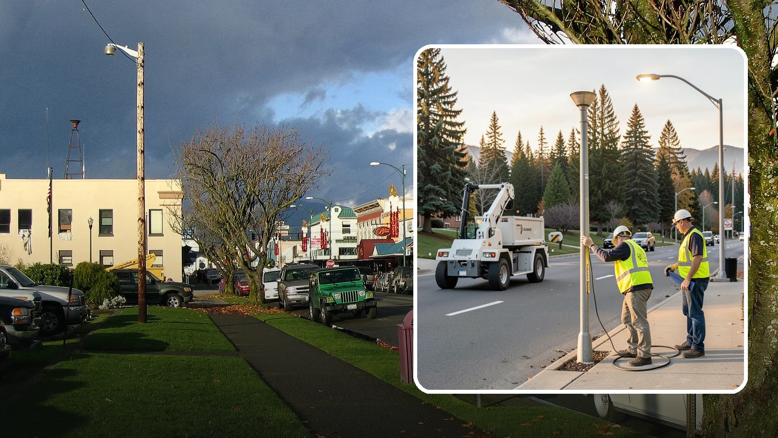 Park Lighting Repairs in Arlington, Snohomish County, WA - Diagnosis and repair of failed park and pathway lighting to restore safe nighttime access.