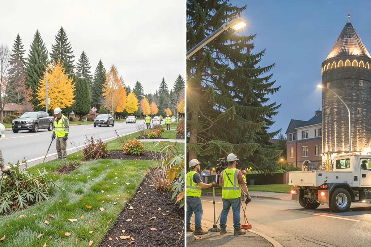 Park Lighting Repairs in Bellevue, King County, WA - Diagnose the outage circuit, fixture, or control fault