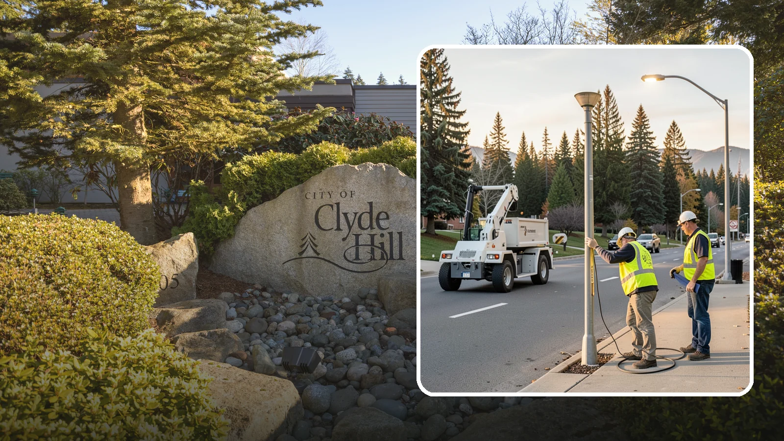 Park Lighting Repairs in Clyde Hill, King County, WA - Diagnosis and repair of failed park and pathway lighting to restore safe nighttime access.