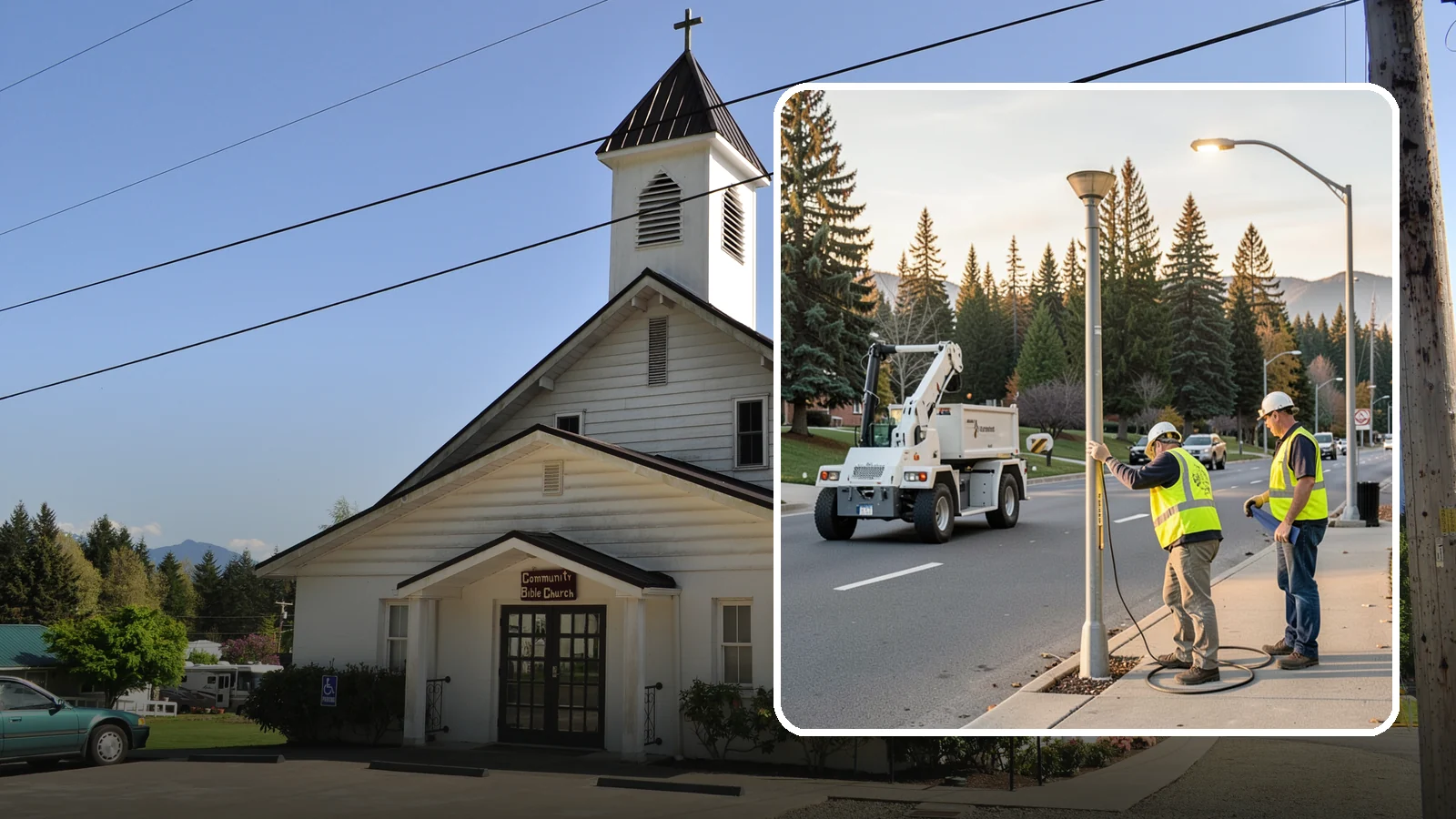 Park Lighting Repairs in Concrete, Skagit County, WA - Diagnosis and repair of failed park and pathway lighting to restore safe nighttime access.