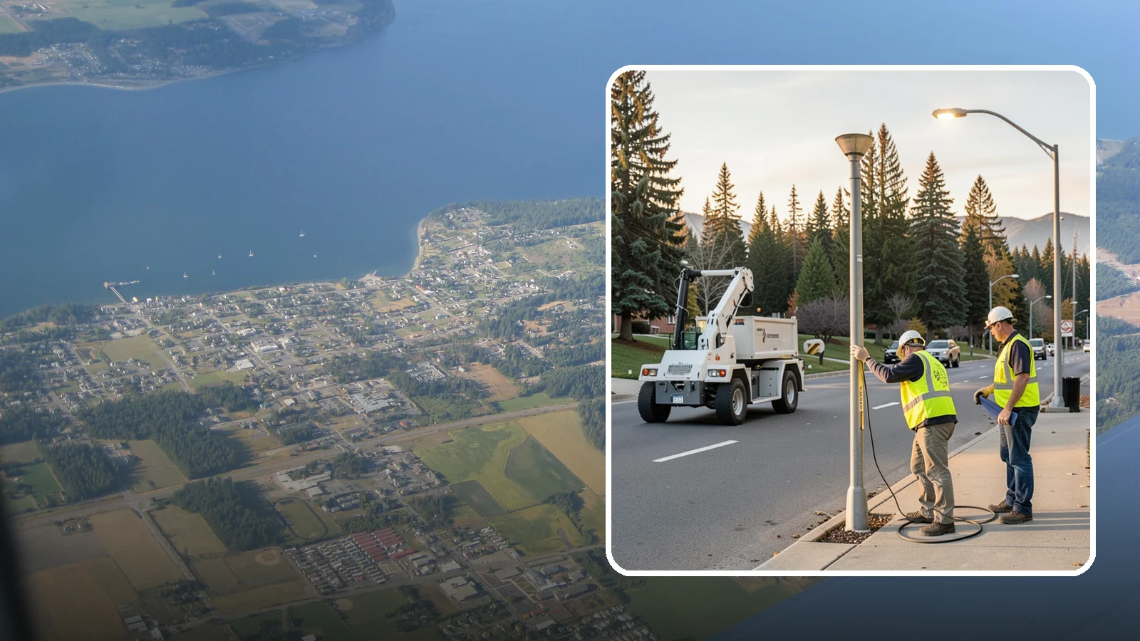 Park Lighting Repairs in Coupeville, Island County, WA - Diagnosis and repair of failed park and pathway lighting to restore safe nighttime access.