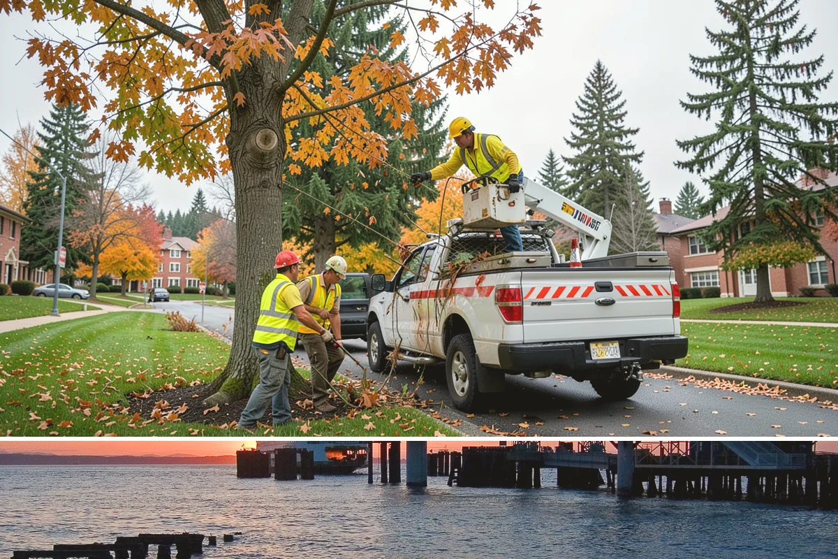 Park Lighting Repairs in Edmonds, Snohomish County, WA - Repairs are performed year-round, with demand rising through the long, dark fall and winter months.