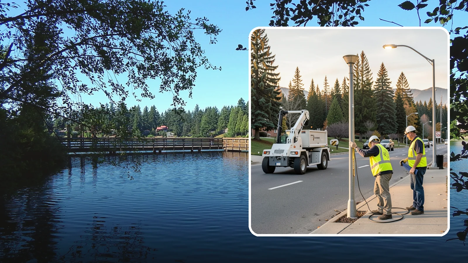 Park Lighting Repairs in Federal Way, King County, WA - Diagnosis and repair of failed park and pathway lighting to restore safe nighttime access.