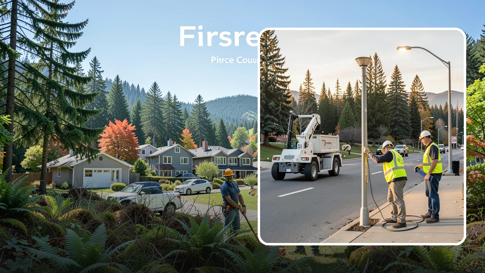 Park Lighting Repairs in Fircrest, Pierce County, WA - Diagnosis and repair of failed park and pathway lighting to restore safe nighttime access.