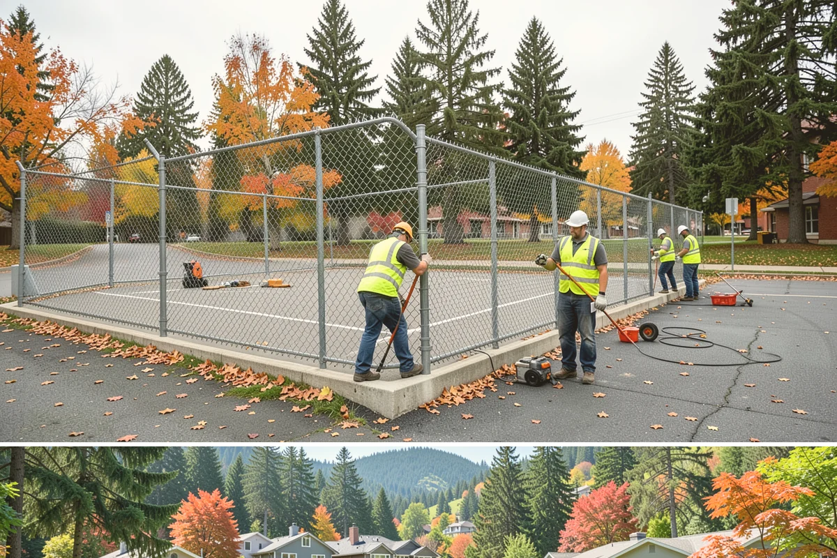 Park Lighting Repairs in Fircrest, Pierce County, WA - Repairs are performed year-round, with demand rising through the long, dark fall and winter months.