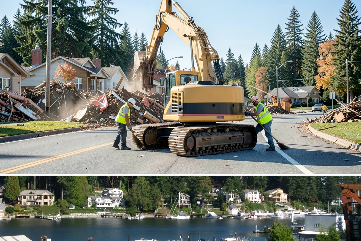 Park Lighting Repairs in Gig Harbor, Pierce County, WA - Repairs are performed year-round, with demand rising through the long, dark fall and winter months.