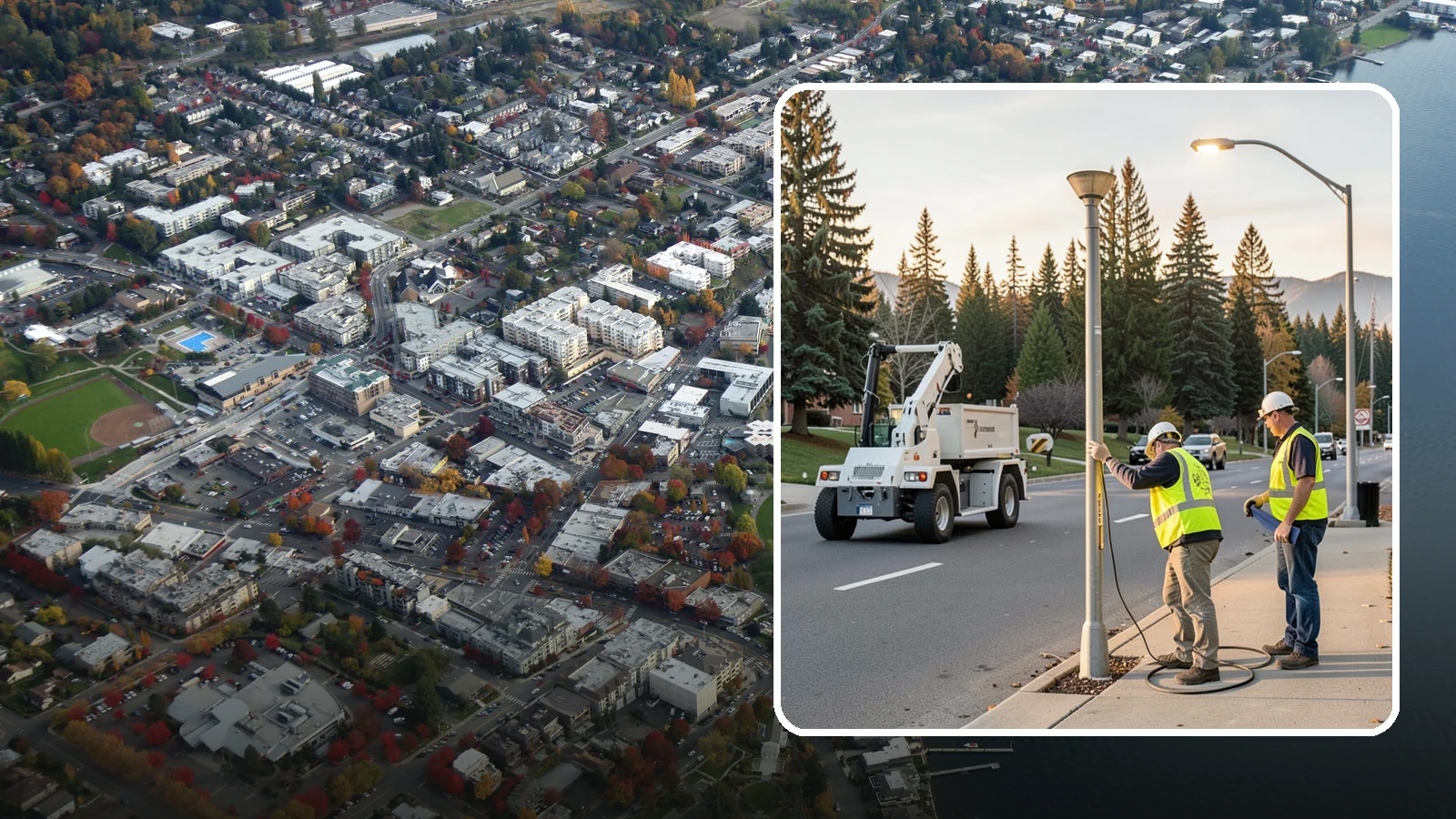 Park Lighting Repairs in Kirkland, King County, WA - Diagnosis and repair of failed park and pathway lighting to restore safe nighttime access.