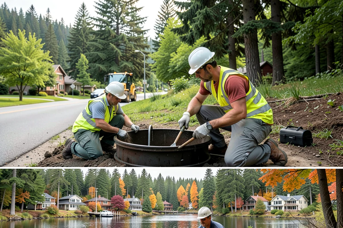 Park Lighting Repairs in La Conner, Skagit County, WA - Repairs are performed year-round, with demand rising through the long, dark fall and winter months.