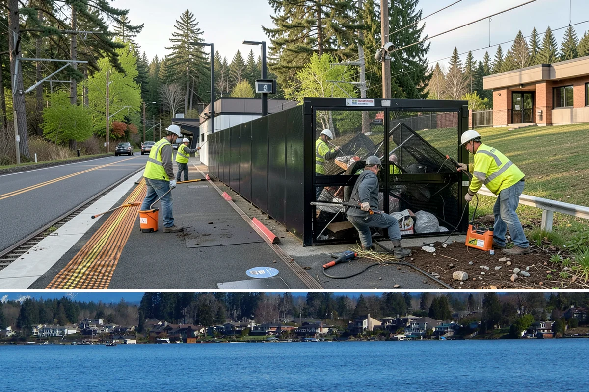 Park Lighting Repairs in Lake Stevens, Snohomish County, WA - Repairs are performed year-round, with demand rising through the long, dark fall and winter months.