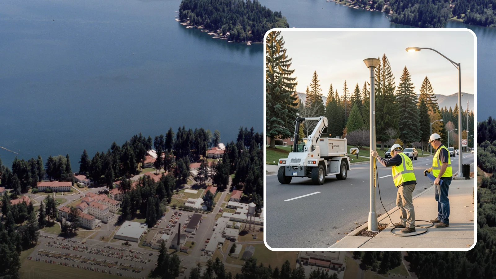 Park Lighting Repairs in Lakewood, Pierce County, WA - Diagnosis and repair of failed park and pathway lighting to restore safe nighttime access.