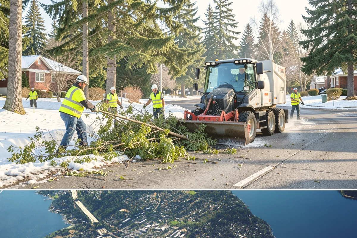 Park Lighting Repairs in Mercer Island, King County, WA - Repairs are performed year-round, with demand rising through the long, dark fall and winter months.