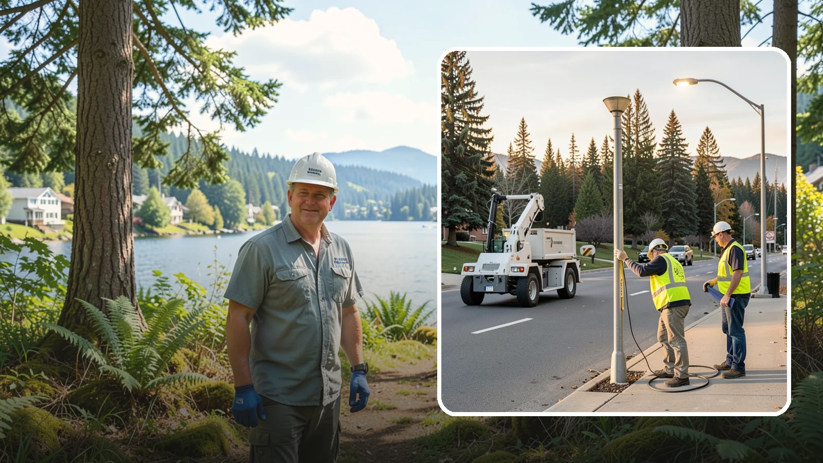 Park Lighting Repairs in Milton, King County, WA - Diagnosis and repair of failed park and pathway lighting to restore safe nighttime access.