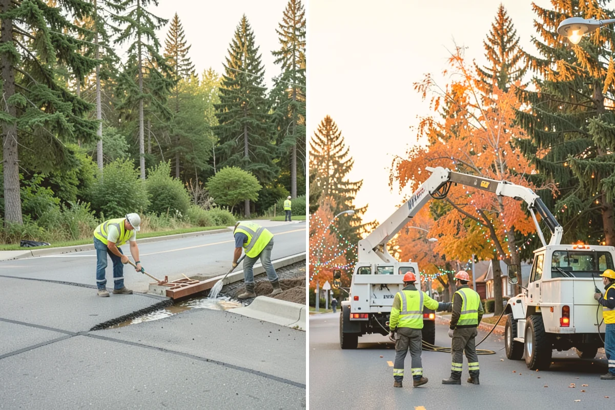 Park Lighting Repairs in Milton, King County, WA - Diagnose the outage circuit, fixture, or control fault