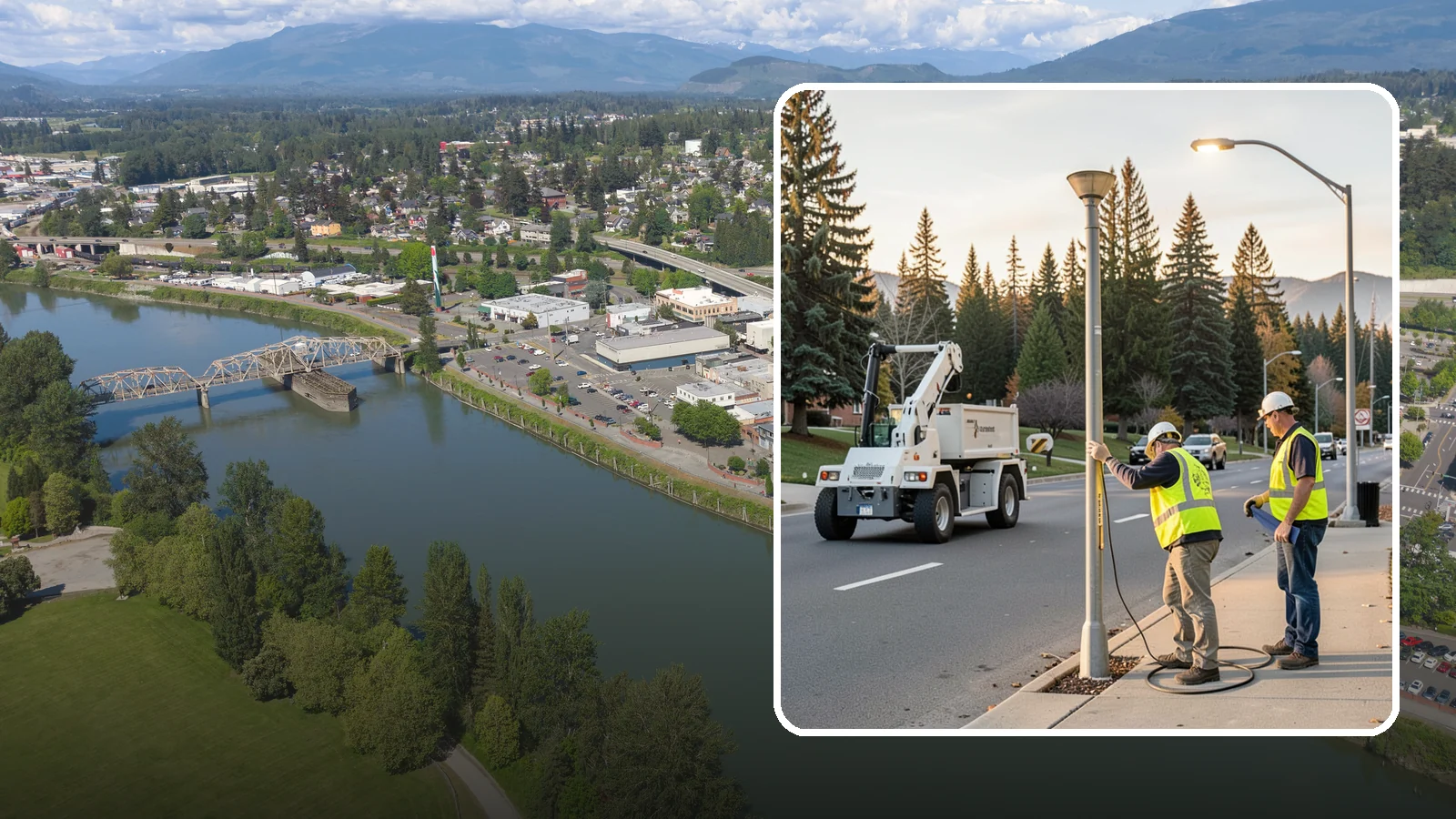 Park Lighting Repairs in Mount Vernon, Skagit County, WA - Diagnosis and repair of failed park and pathway lighting to restore safe nighttime access.