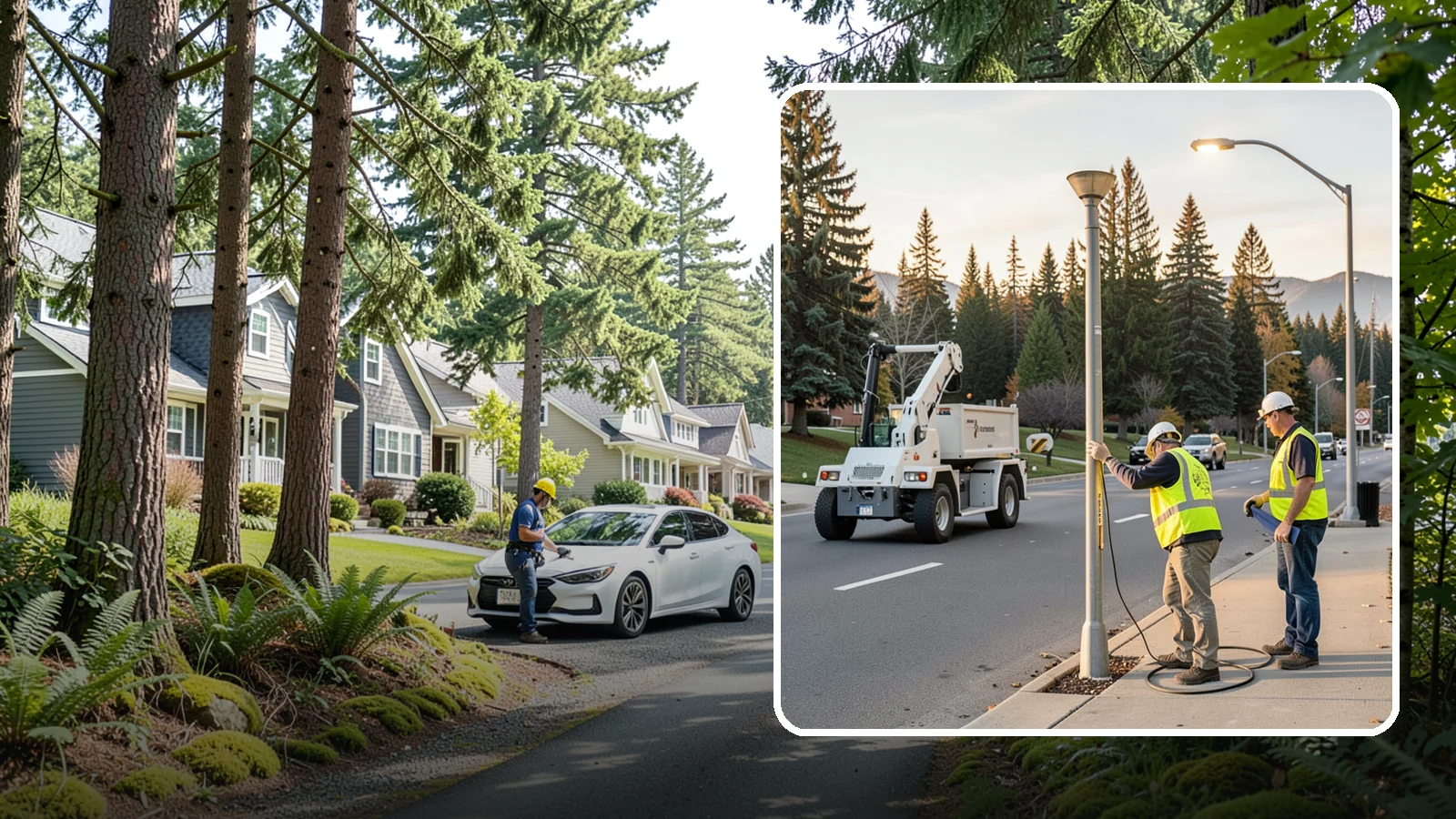 Park Lighting Repairs in Normandy Park, King County, WA - Diagnosis and repair of failed park and pathway lighting to restore safe nighttime access.