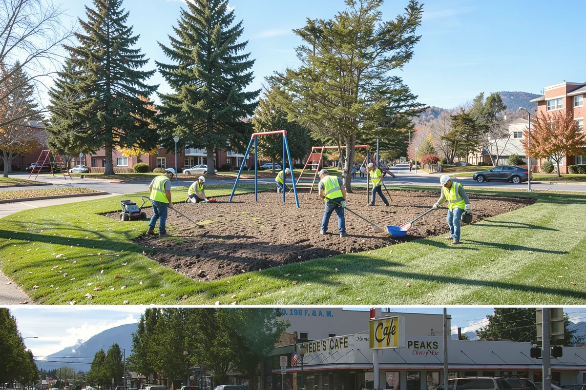 Park Lighting Repairs in North Bend, King County, WA - Repairs are performed year-round, with demand rising through the long, dark fall and winter months.