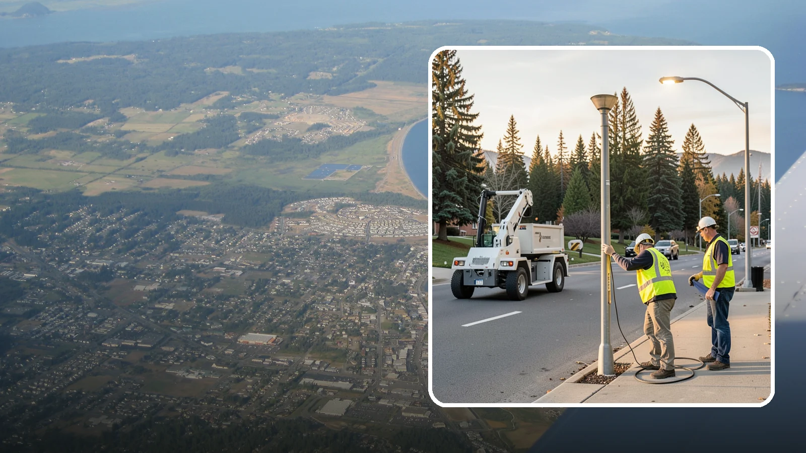 Park Lighting Repairs in Oak Harbor, Island County, WA - Diagnosis and repair of failed park and pathway lighting to restore safe nighttime access.