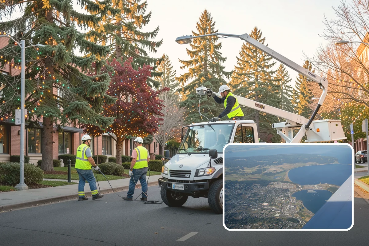 Park Lighting Repairs in Oak Harbor, Island County, WA - Restores safe nighttime lighting in public parks