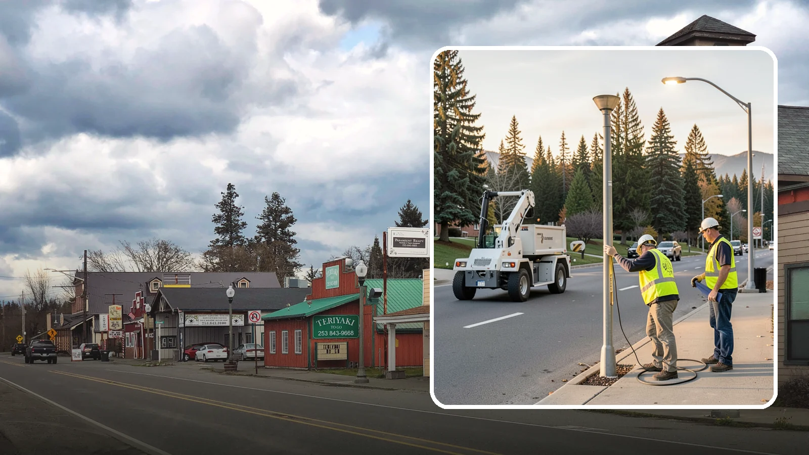 Park Lighting Repairs in Roy, Pierce County, WA - Diagnosis and repair of failed park and pathway lighting to restore safe nighttime access.
