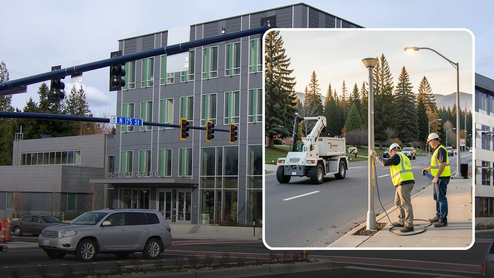 Park Lighting Repairs in Shoreline, King County, WA - Diagnosis and repair of failed park and pathway lighting to restore safe nighttime access.