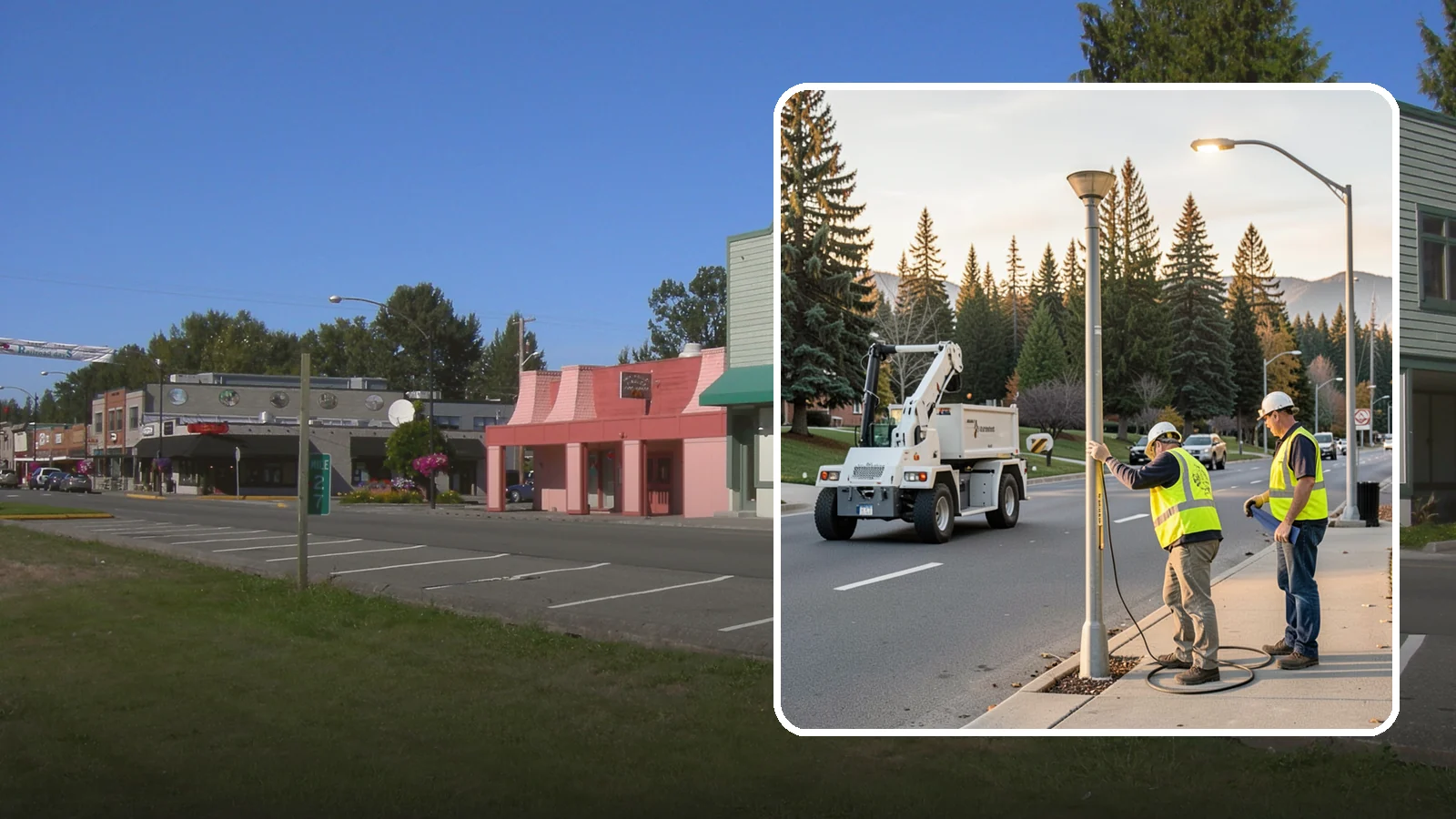 Park Lighting Repairs in Snoqualmie, King County, WA - Diagnosis and repair of failed park and pathway lighting to restore safe nighttime access.