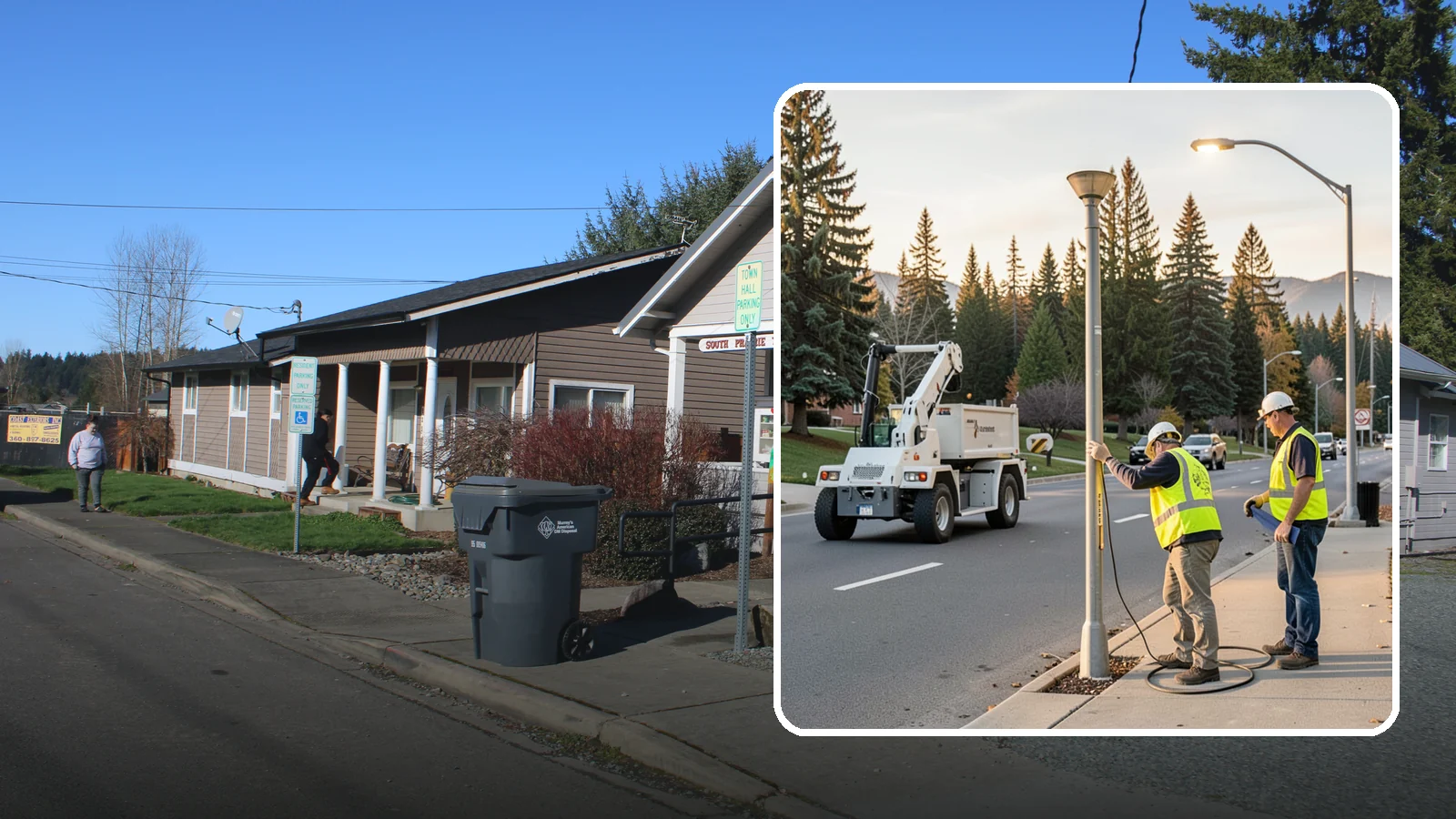 Park Lighting Repairs in South Prairie, Pierce County, WA - Diagnosis and repair of failed park and pathway lighting to restore safe nighttime access.
