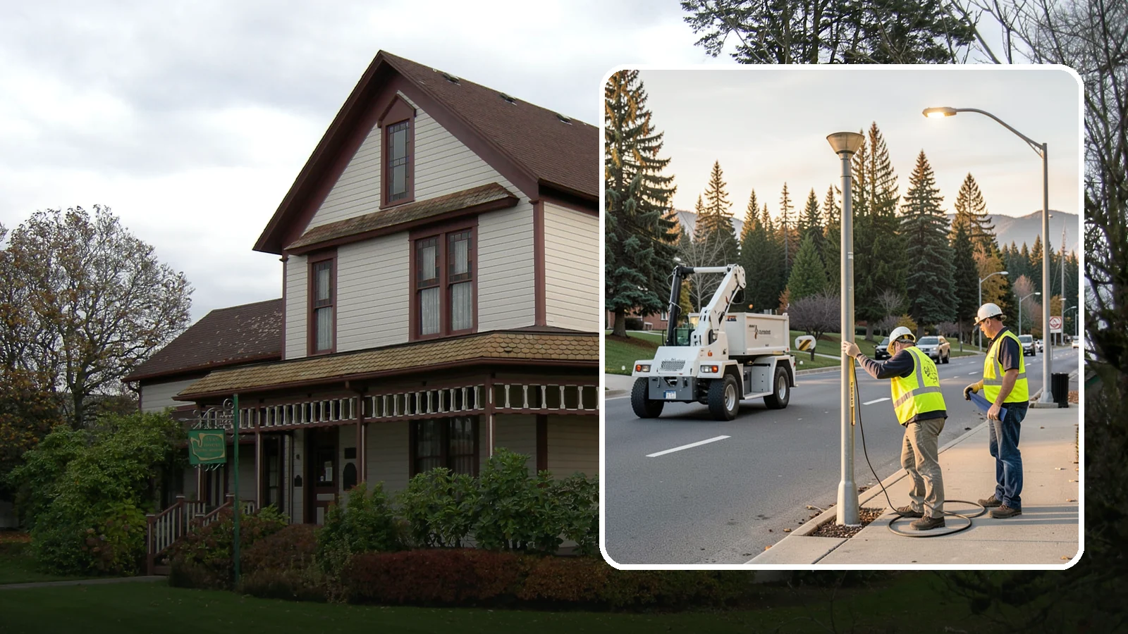 Park Lighting Repairs in Sumner, Pierce County, WA - Diagnosis and repair of failed park and pathway lighting to restore safe nighttime access.
