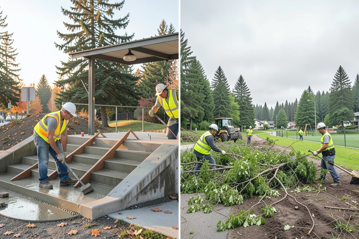Park Lighting Repairs in Sumner, Pierce County, WA - Diagnose the outage circuit, fixture, or control fault