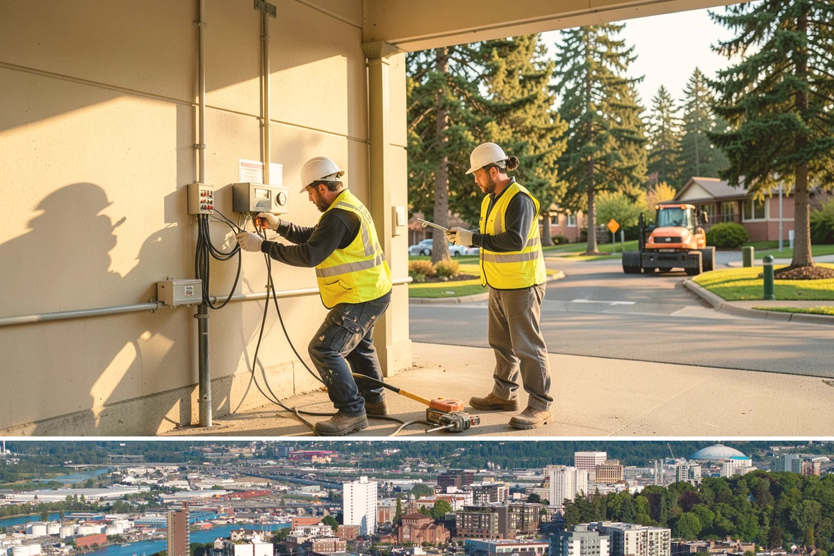Park Lighting Repairs in Tacoma, Pierce County, WA - Repairs are performed year-round, with demand rising through the long, dark fall and winter months.