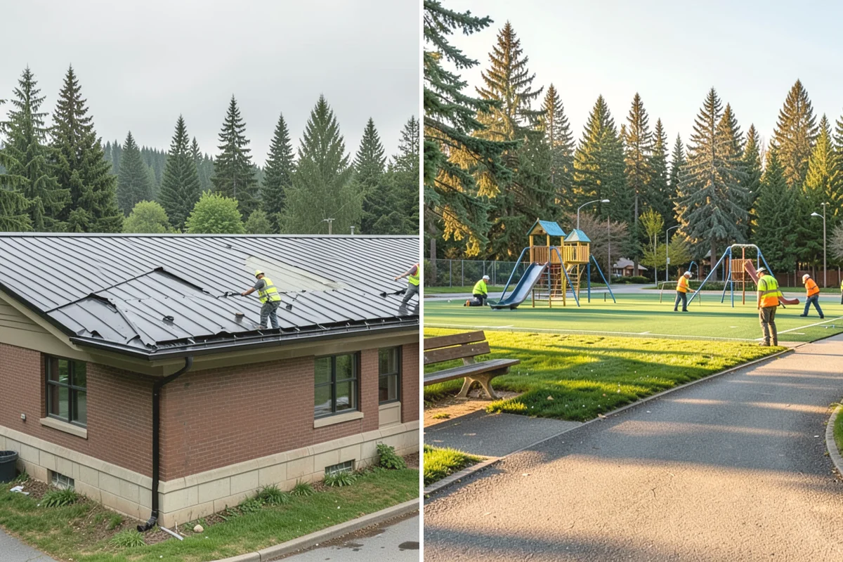 Park Lighting Repairs in Tukwila, King County, WA - Diagnose the outage circuit, fixture, or control fault