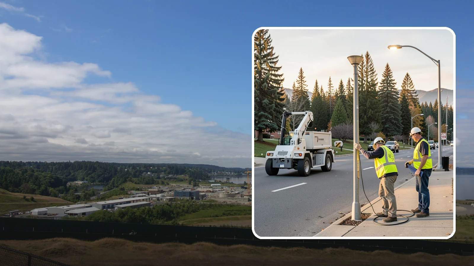 Park Lighting Repairs in University Place, Pierce County, WA - Diagnosis and repair of failed park and pathway lighting to restore safe nighttime access.