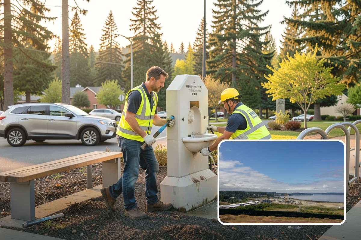 Park Lighting Repairs in University Place, Pierce County, WA - Restores safe nighttime lighting in public parks