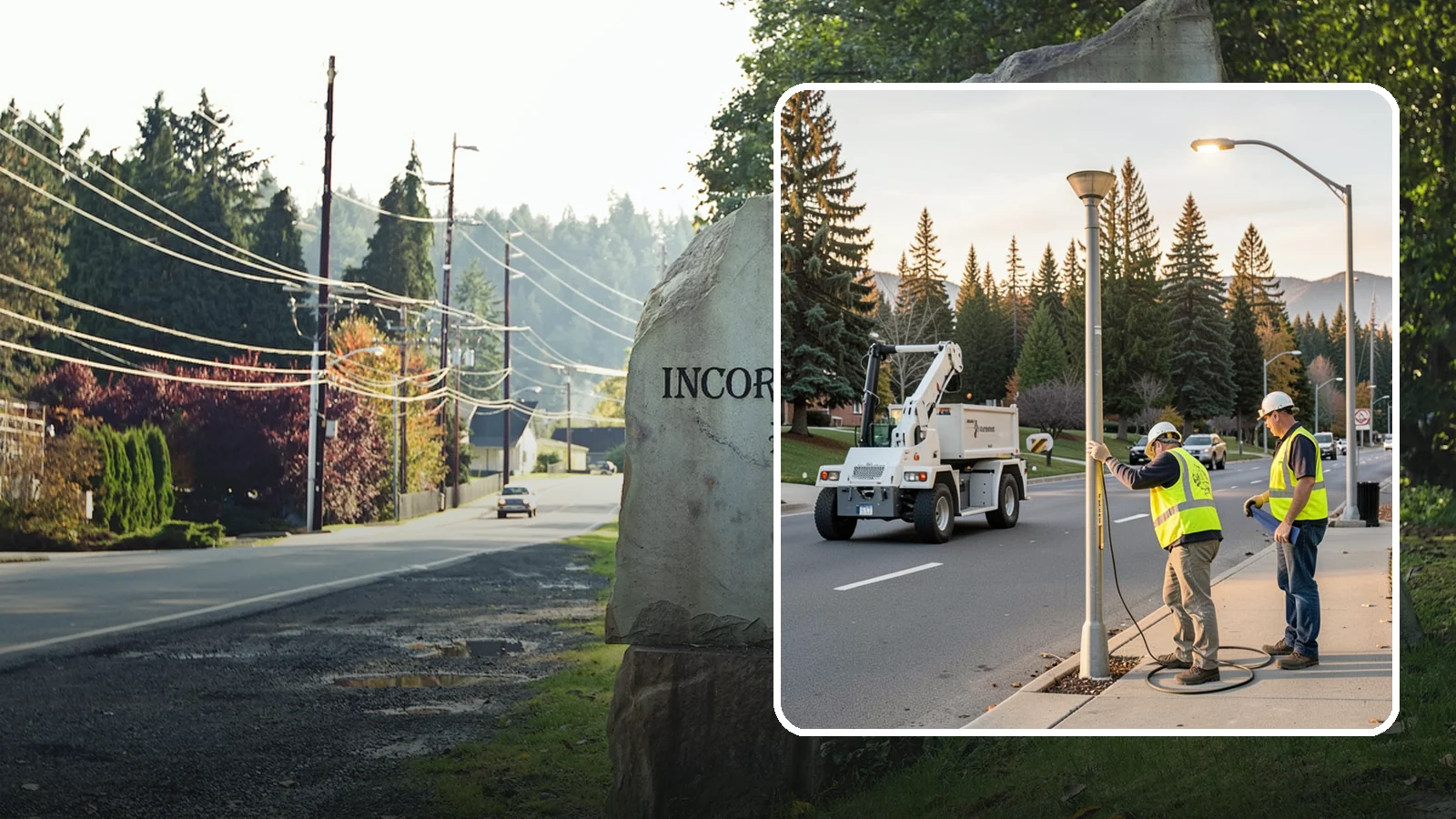 Park Lighting Repairs in Wilkeson, Pierce County, WA - Diagnosis and repair of failed park and pathway lighting to restore safe nighttime access.