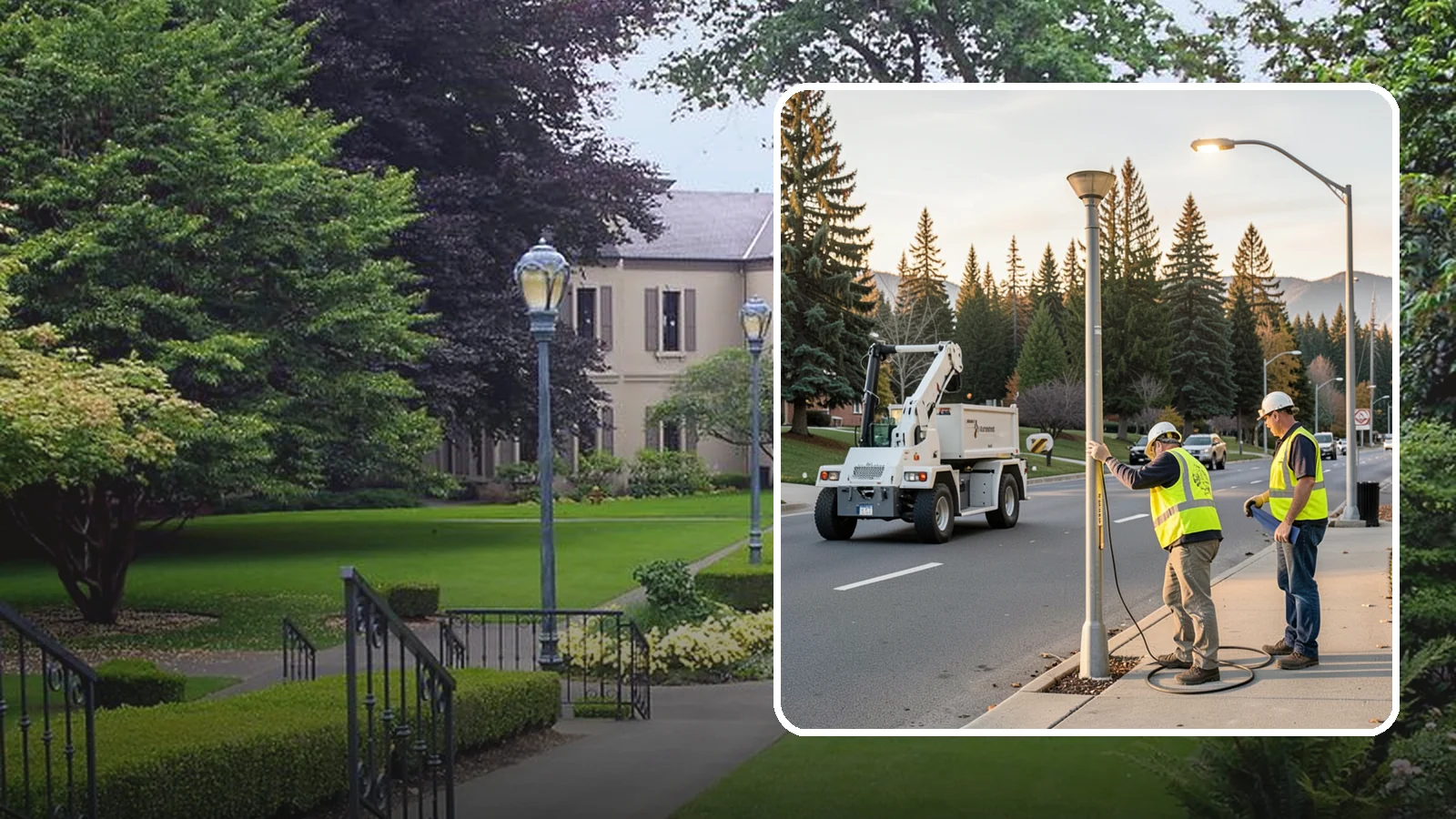Park Lighting Repairs in Woodinville, King County, WA - Diagnosis and repair of failed park and pathway lighting to restore safe nighttime access.
