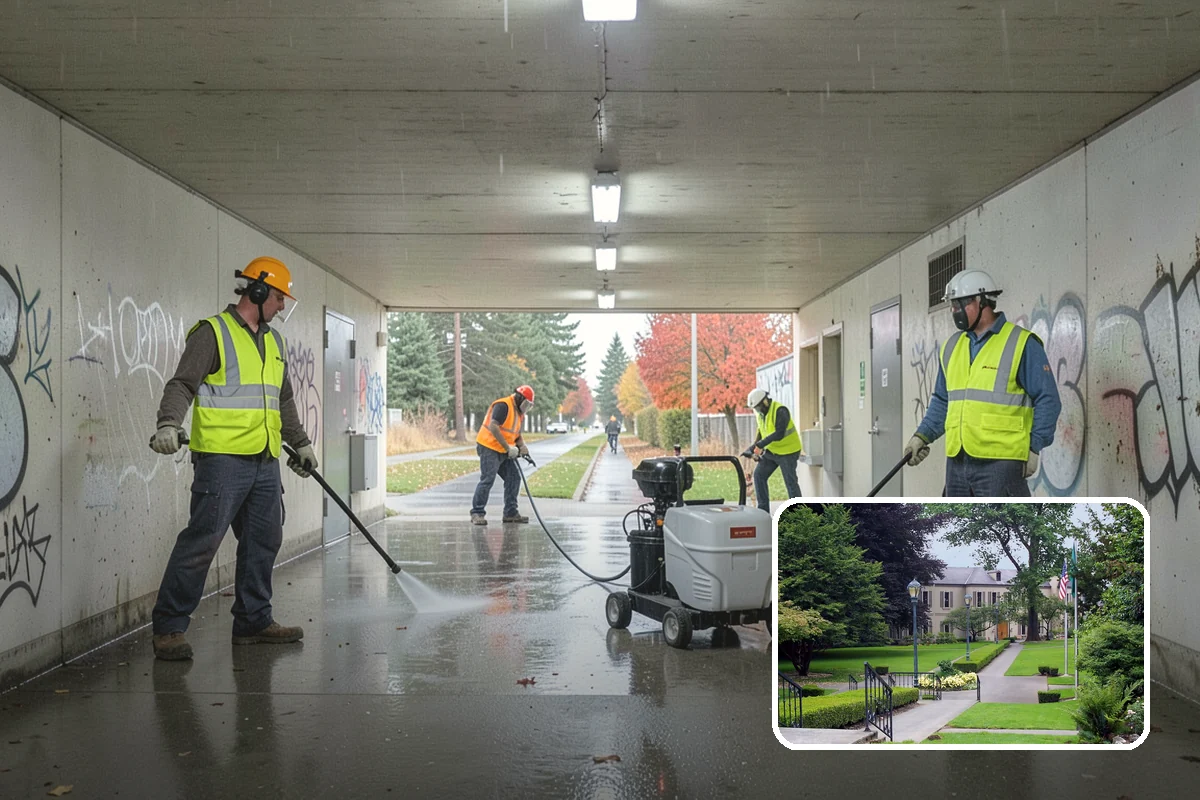 Park Lighting Repairs in Woodinville, King County, WA - Restores safe nighttime lighting in public parks