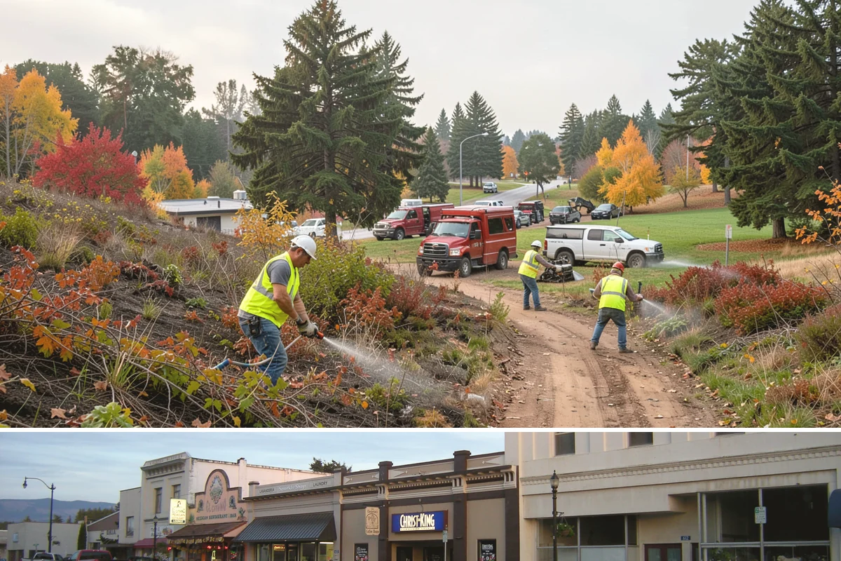 Park Litter Removal in Burlington, Skagit County, WA - Litter volume peaks through the warm-weather months and around holidays and community events.