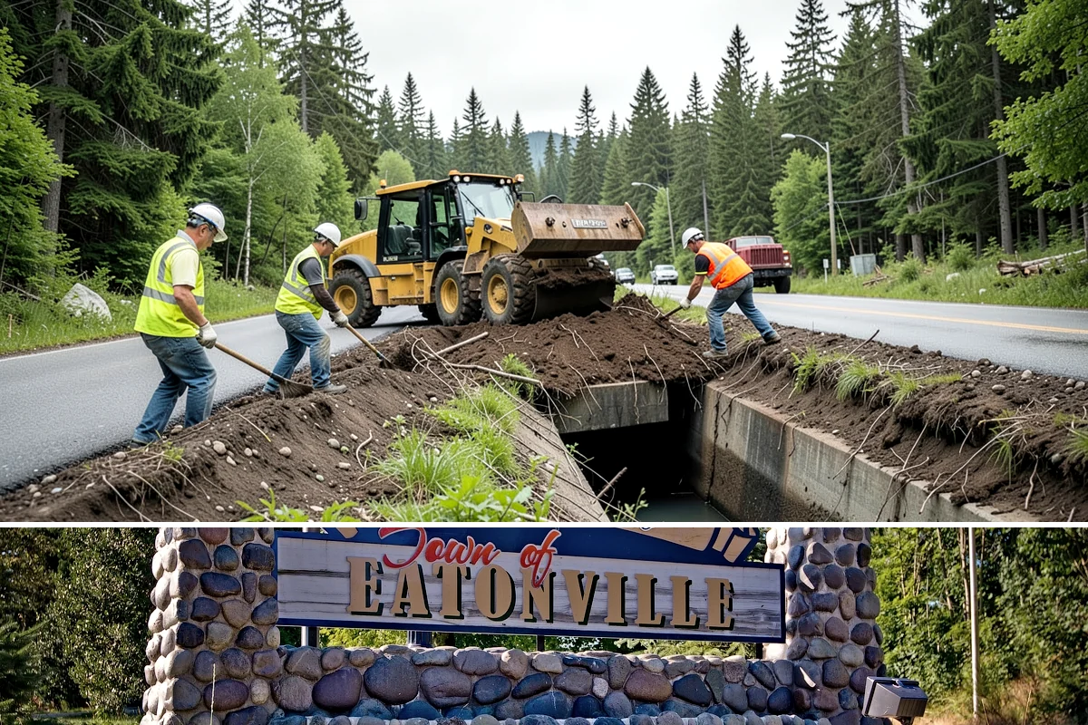 Park Litter Removal in Eatonville, Pierce County, WA - Litter volume peaks through the warm-weather months and around holidays and community events.