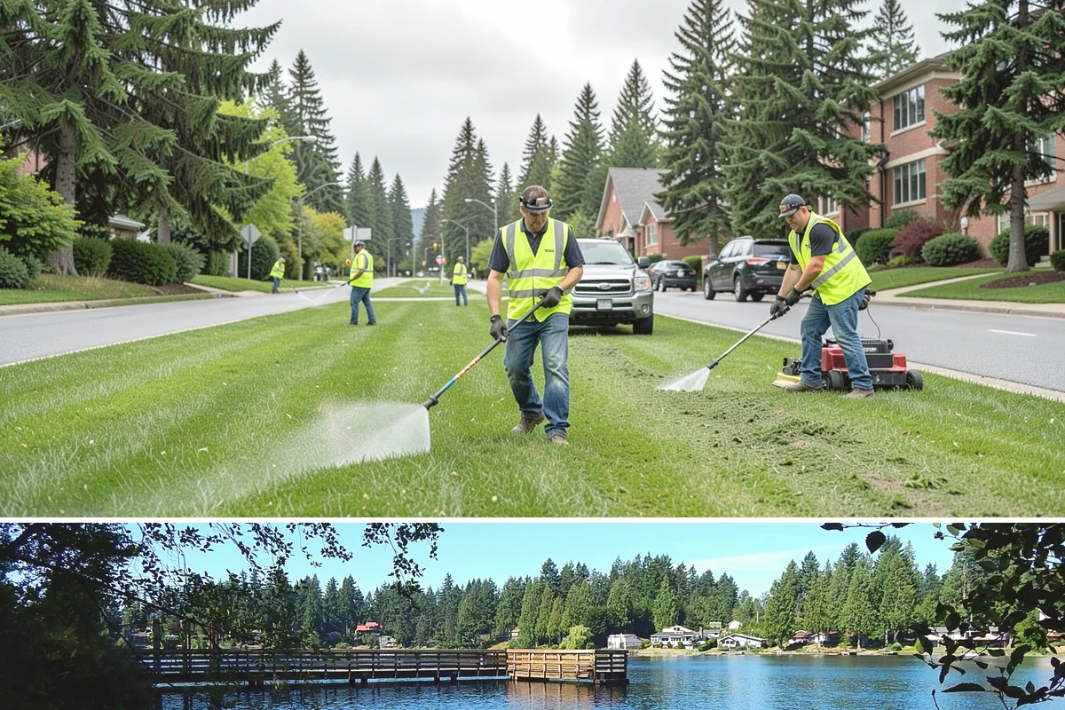 Park Litter Removal in Federal Way, King County, WA - Litter volume peaks through the warm-weather months and around holidays and community events.