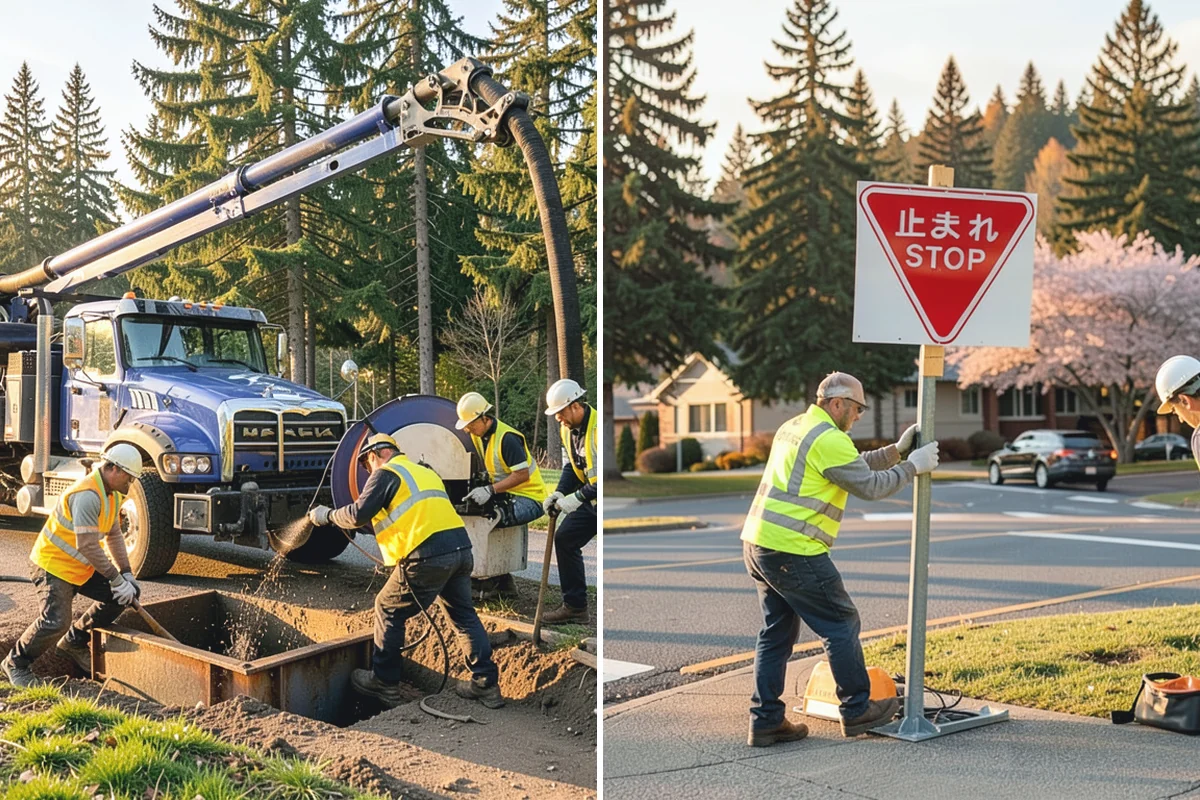 Park Litter Removal in Granite Falls, Snohomish County, WA - Map litter routes and receptacle locations across the parks