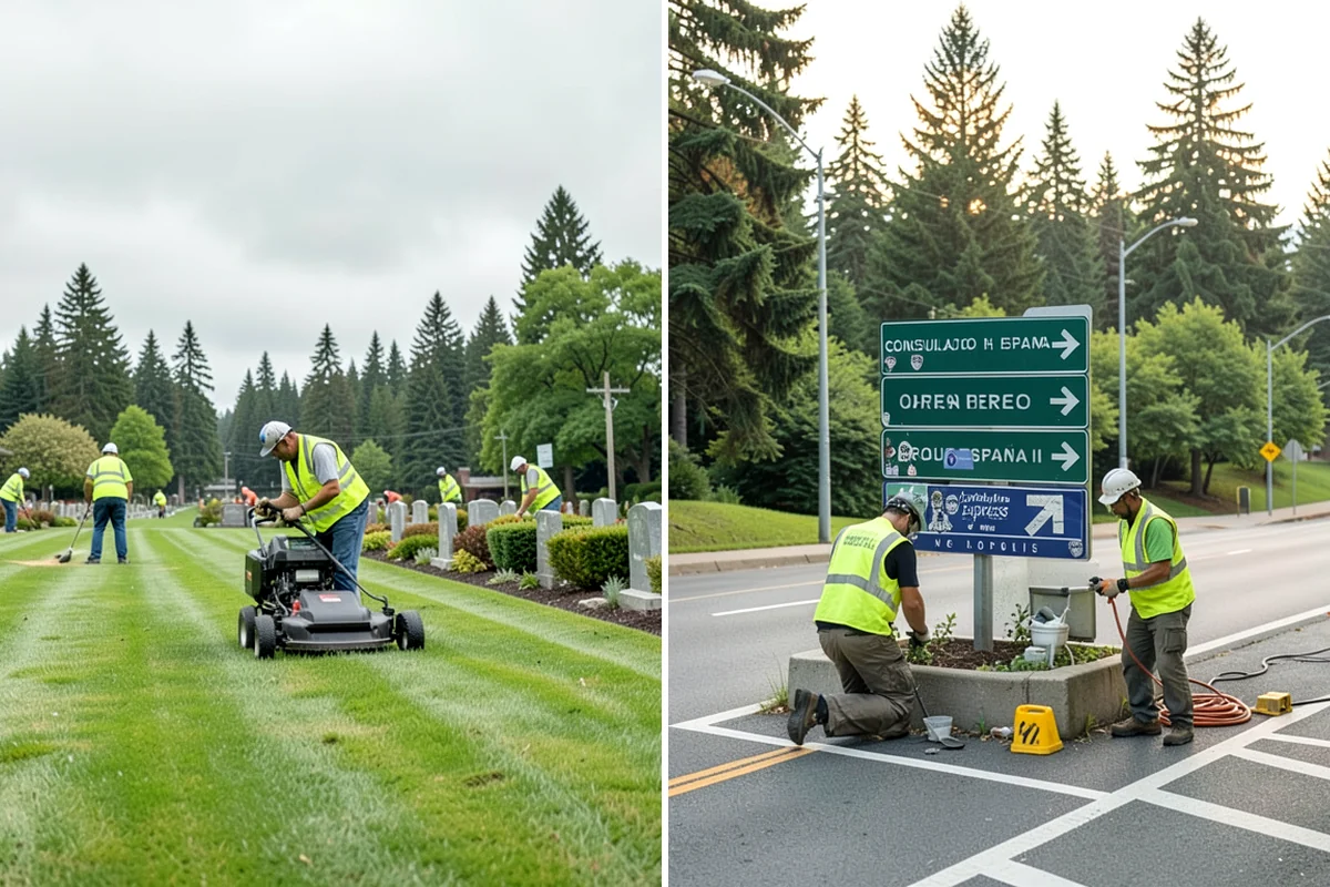 Park Litter Removal in Lake Forest Park, King County, WA - Map litter routes and receptacle locations across the parks
