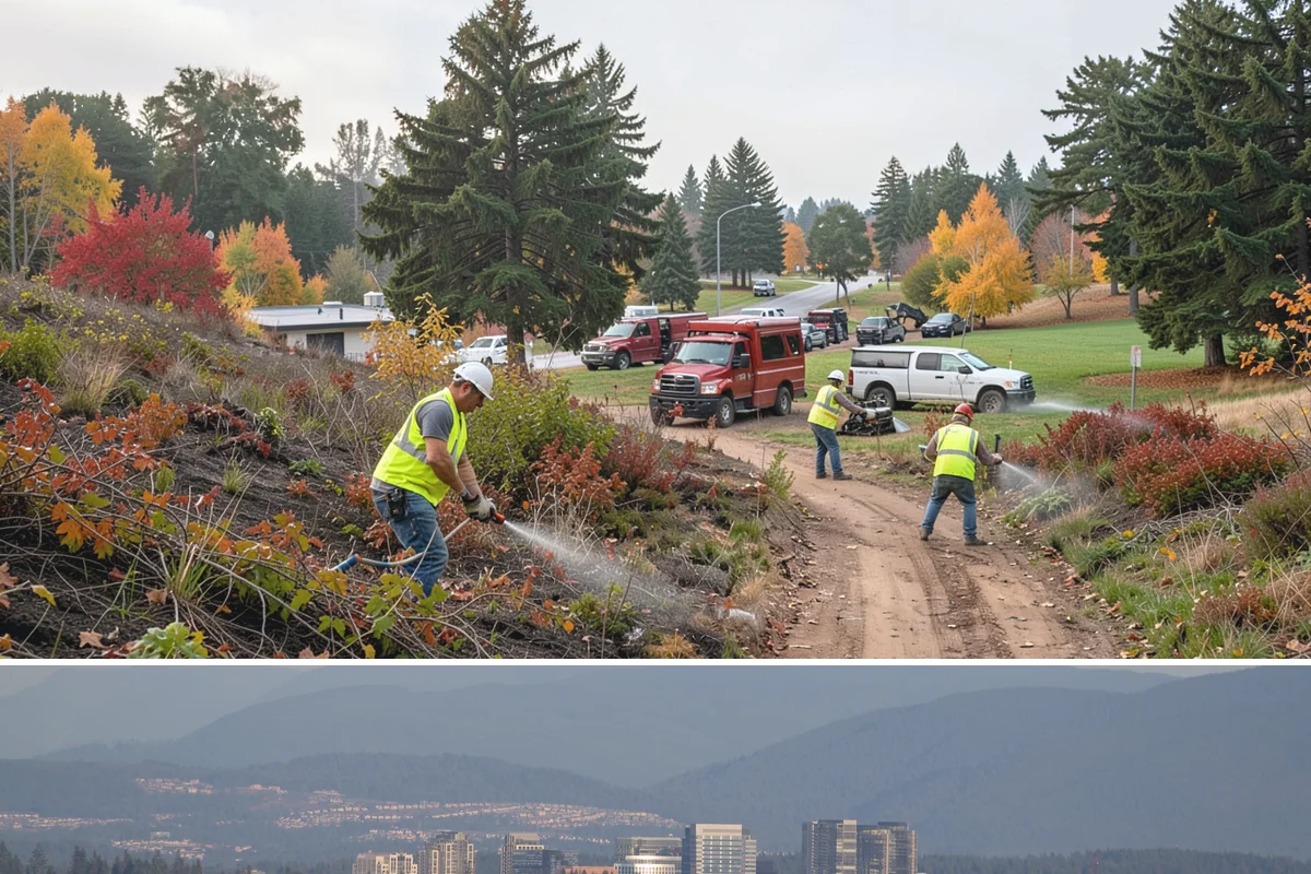 Park Litter Removal in Medina, King County, WA - Litter volume peaks through the warm-weather months and around holidays and community events.