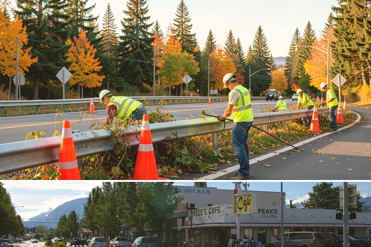 Park Litter Removal in North Bend, King County, WA - Litter volume peaks through the warm-weather months and around holidays and community events.