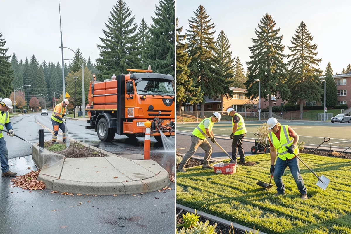Park Litter Removal in South Prairie, Pierce County, WA - Map litter routes and receptacle locations across the parks