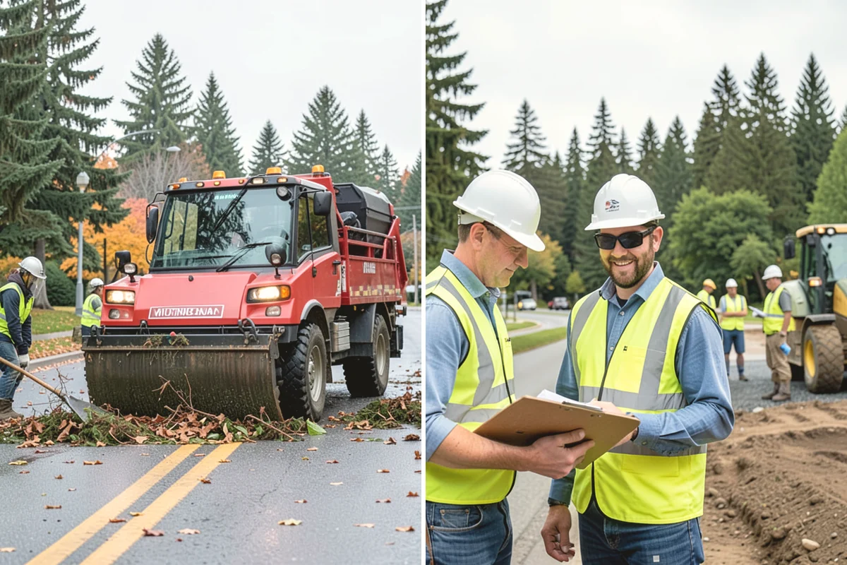 Park Litter Removal in Steilacoom, Pierce County, WA - Map litter routes and receptacle locations across the parks