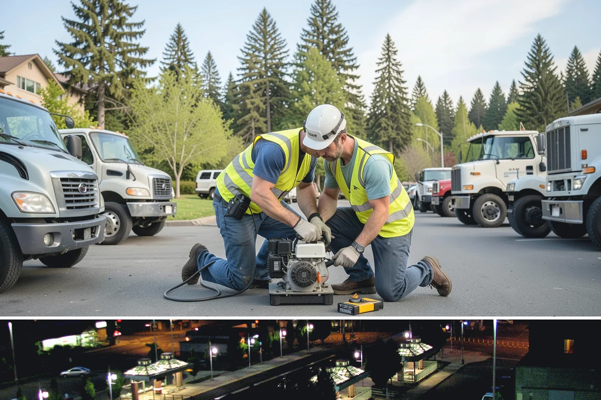 Park Maintenance in Auburn, King County, WA - Maintenance intensity peaks from April through October, with lighter cleanup and storm-response work carrying through the wet...