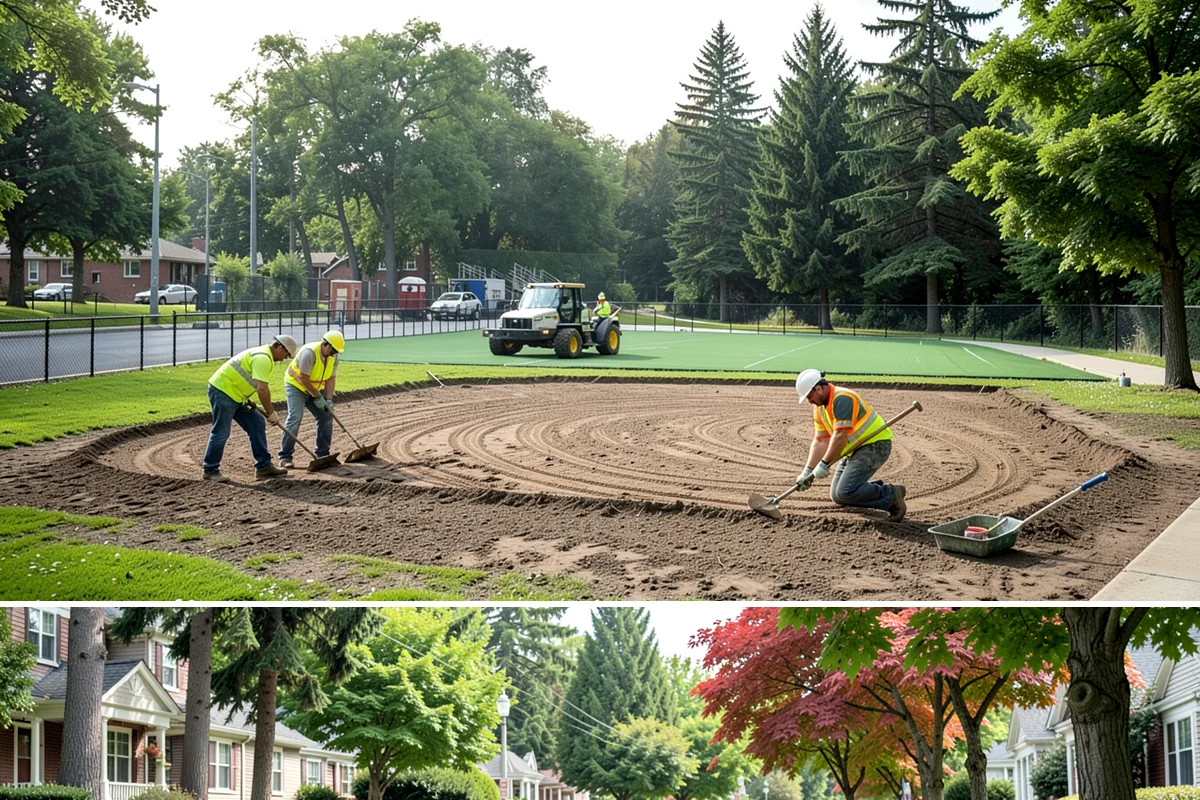 Park Maintenance in Beaux Arts Village, King County, WA - Maintenance intensity peaks from April through October, with lighter cleanup and storm-response work carrying through the wet...